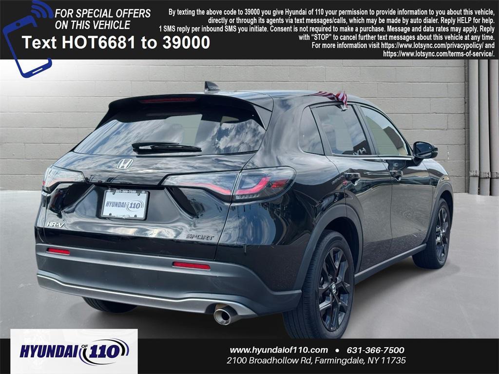used 2023 Honda HR-V car, priced at $21,995