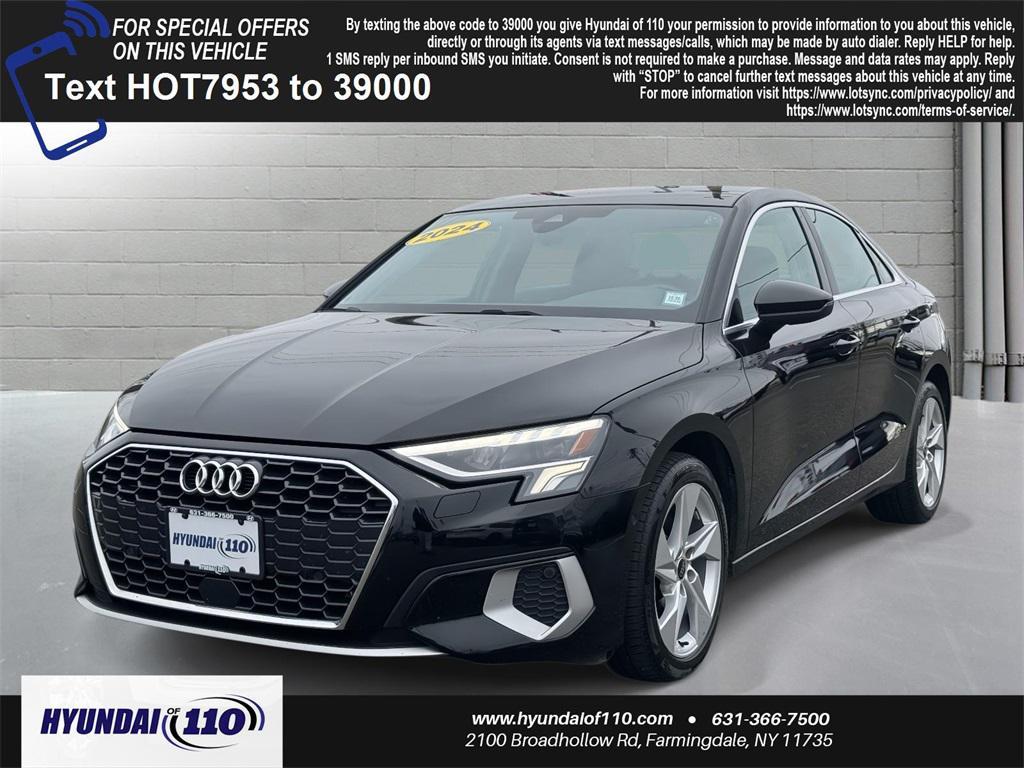 used 2024 Audi A3 car, priced at $22,495