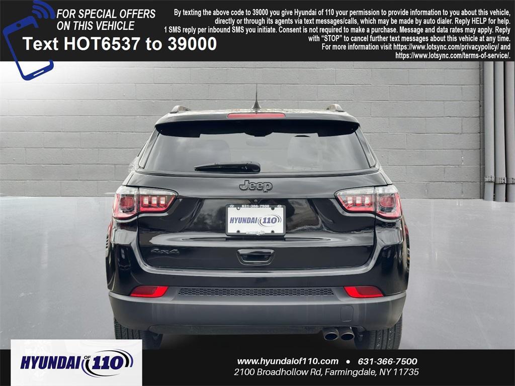 used 2021 Jeep Compass car, priced at $15,495