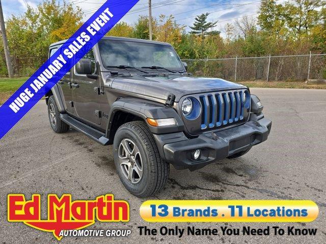 used 2022 Jeep Wrangler car, priced at $25,500