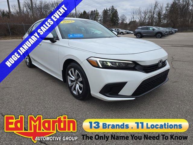 used 2023 Honda Civic car, priced at $22,550