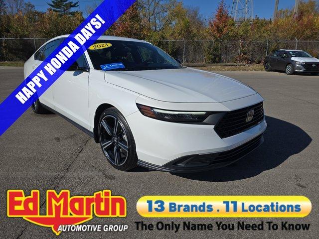 used 2023 Honda Accord Hybrid car, priced at $25,100