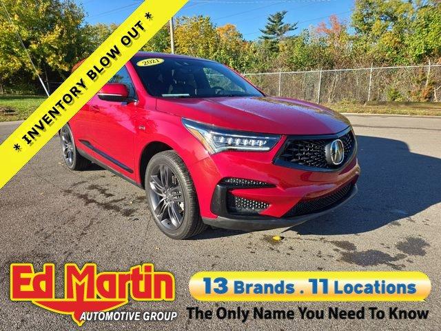used 2021 Acura RDX car, priced at $30,894