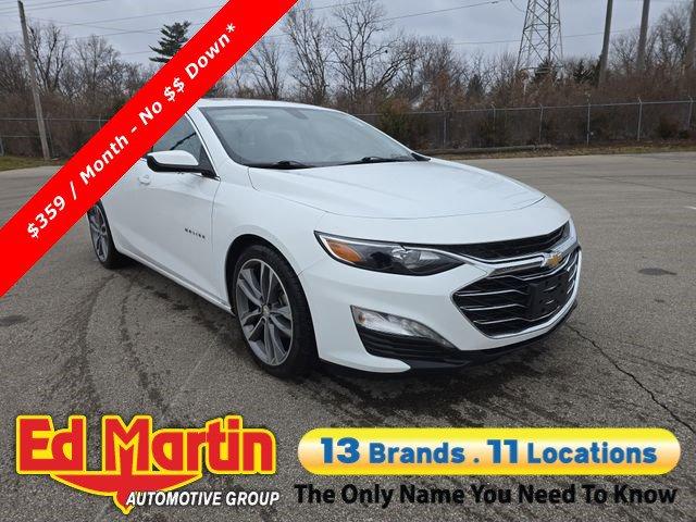 used 2022 Chevrolet Malibu car, priced at $16,807