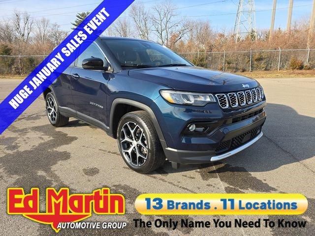 used 2024 Jeep Compass car, priced at $23,750