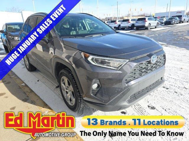 used 2021 Toyota RAV4 Hybrid car, priced at $27,863
