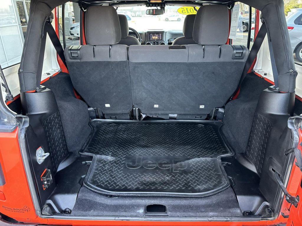 used 2015 Jeep Wrangler Unlimited car, priced at $15,999