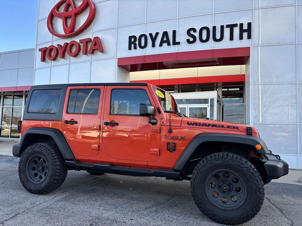 used 2015 Jeep Wrangler Unlimited car, priced at $15,999
