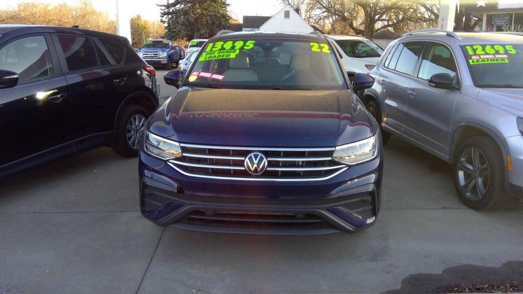 used 2022 Volkswagen Tiguan car, priced at $13,495