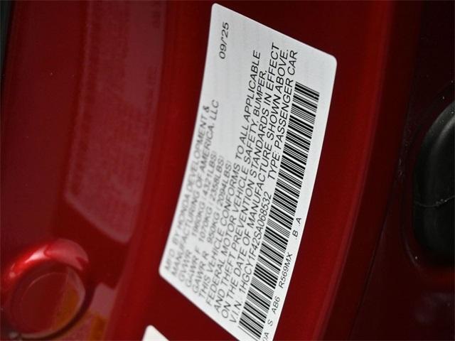 new 2025 Honda Accord car, priced at $30,945