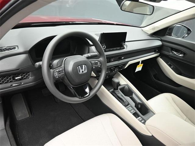 new 2025 Honda Accord car, priced at $30,945