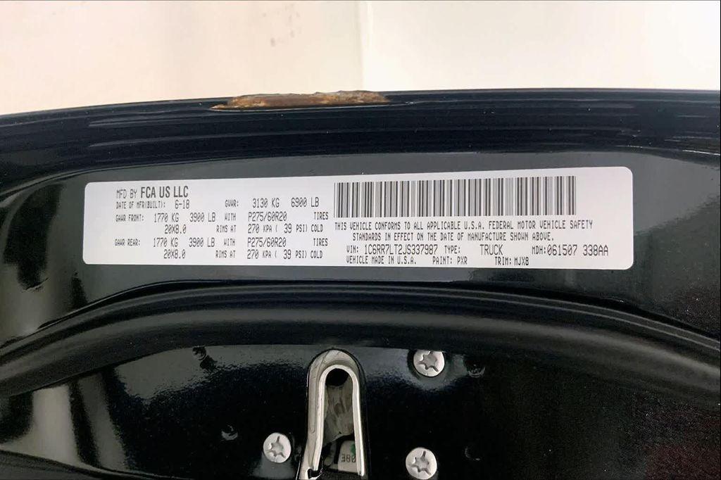 used 2018 Ram 1500 car, priced at $14,990