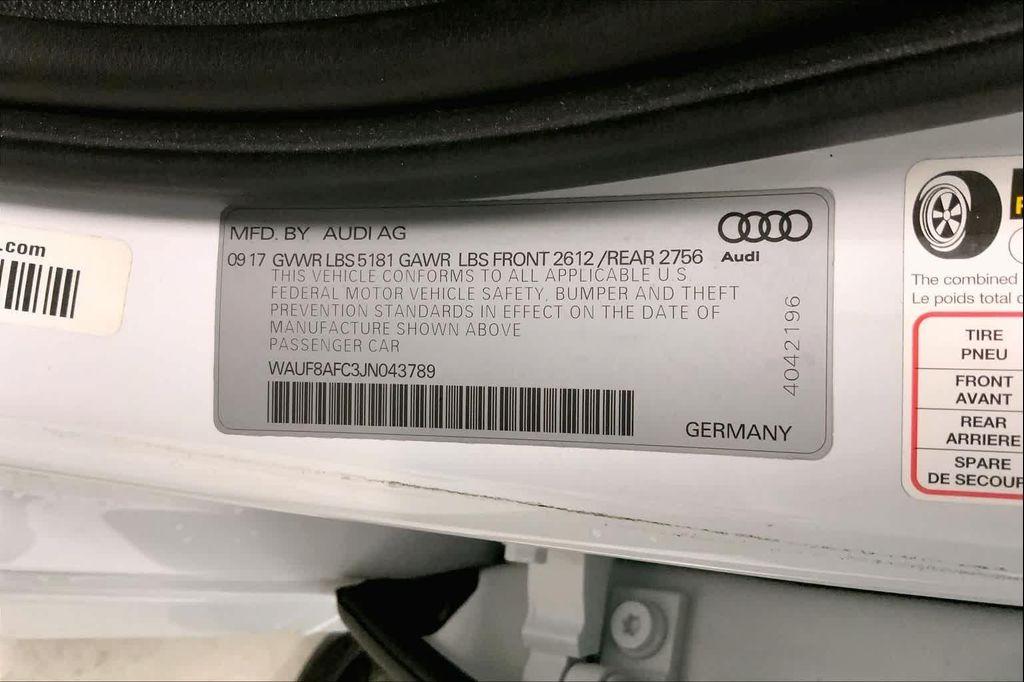 used 2018 Audi A6 car, priced at $21,390