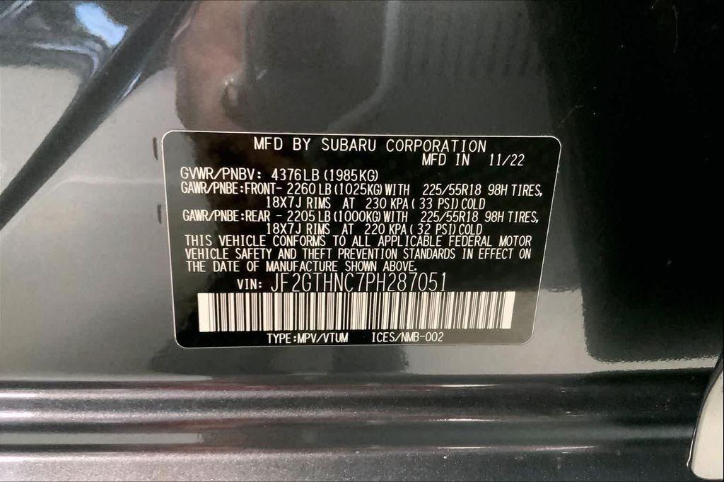 used 2023 Subaru Crosstrek car, priced at $26,890