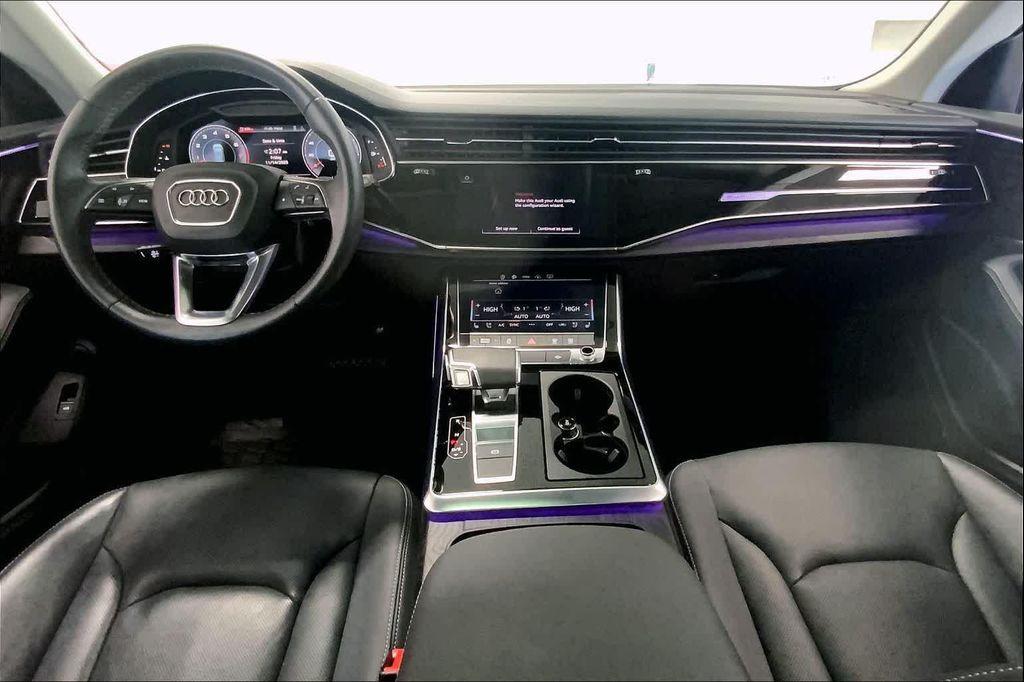used 2023 Audi Q8 car, priced at $52,880