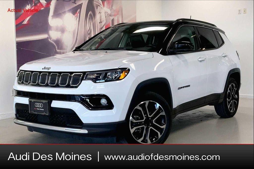 used 2022 Jeep Compass car, priced at $23,440