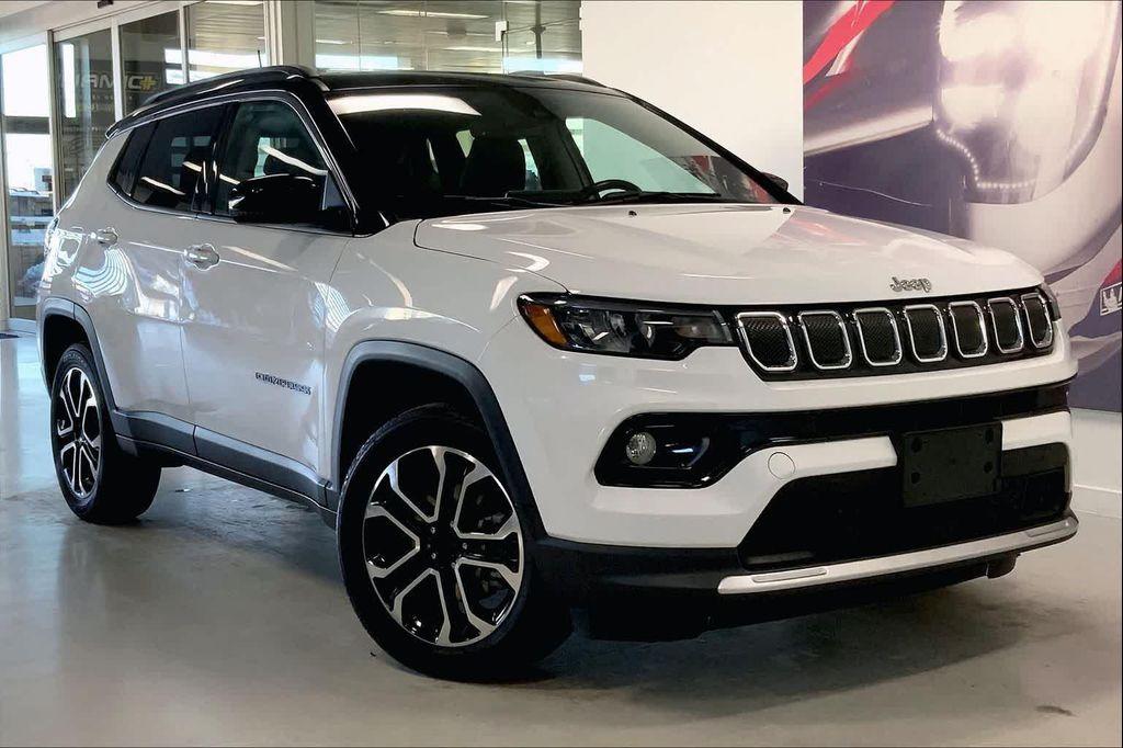used 2022 Jeep Compass car, priced at $23,440