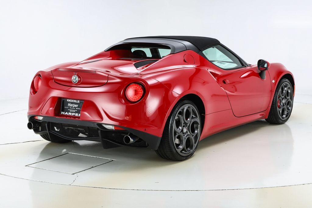 used 2020 Alfa Romeo 4C Spider car, priced at $69,078