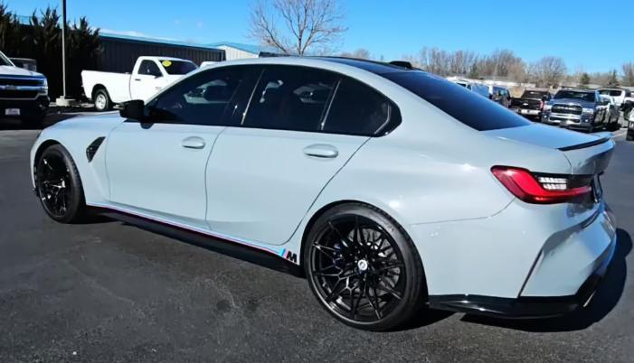used 2023 BMW M3 car, priced at $74,692