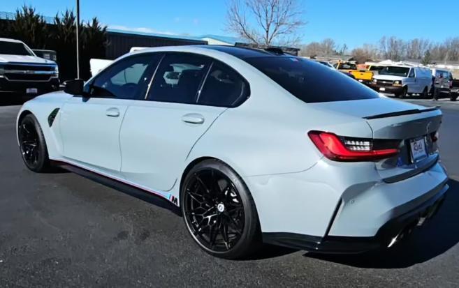 used 2023 BMW M3 car, priced at $74,692