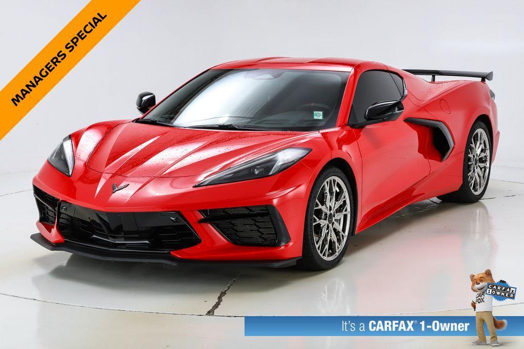 used 2025 Chevrolet Corvette car, priced at $75,829