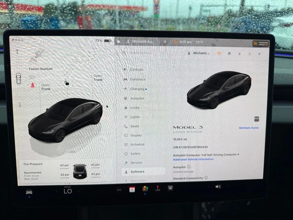 used 2025 Tesla Model 3 car, priced at $35,971