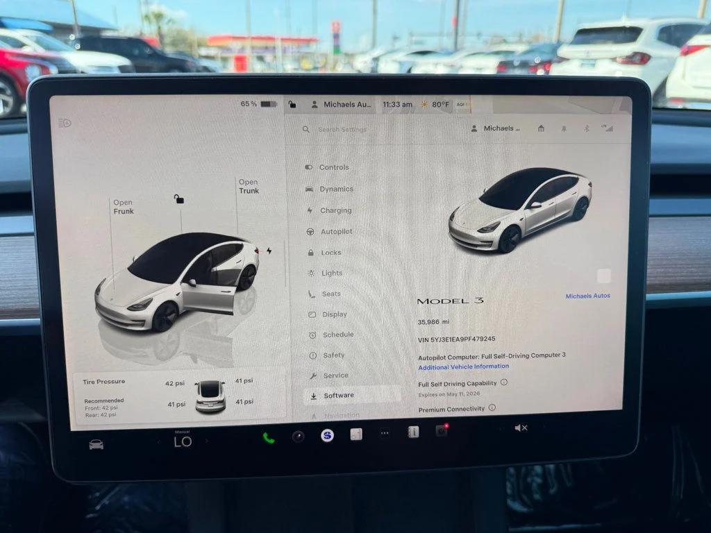 used 2023 Tesla Model 3 car, priced at $22,991