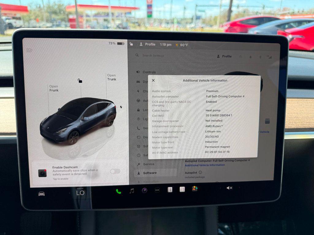 used 2025 Tesla Model Y car, priced at $41,991