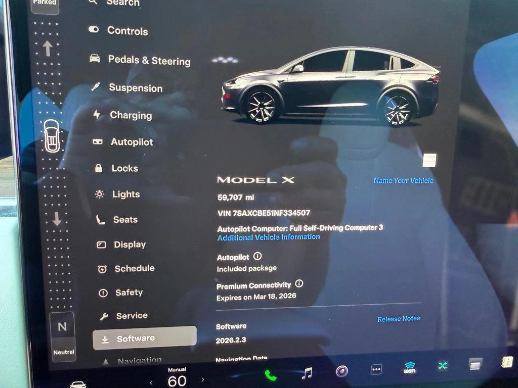 used 2022 Tesla Model X car, priced at $48,991