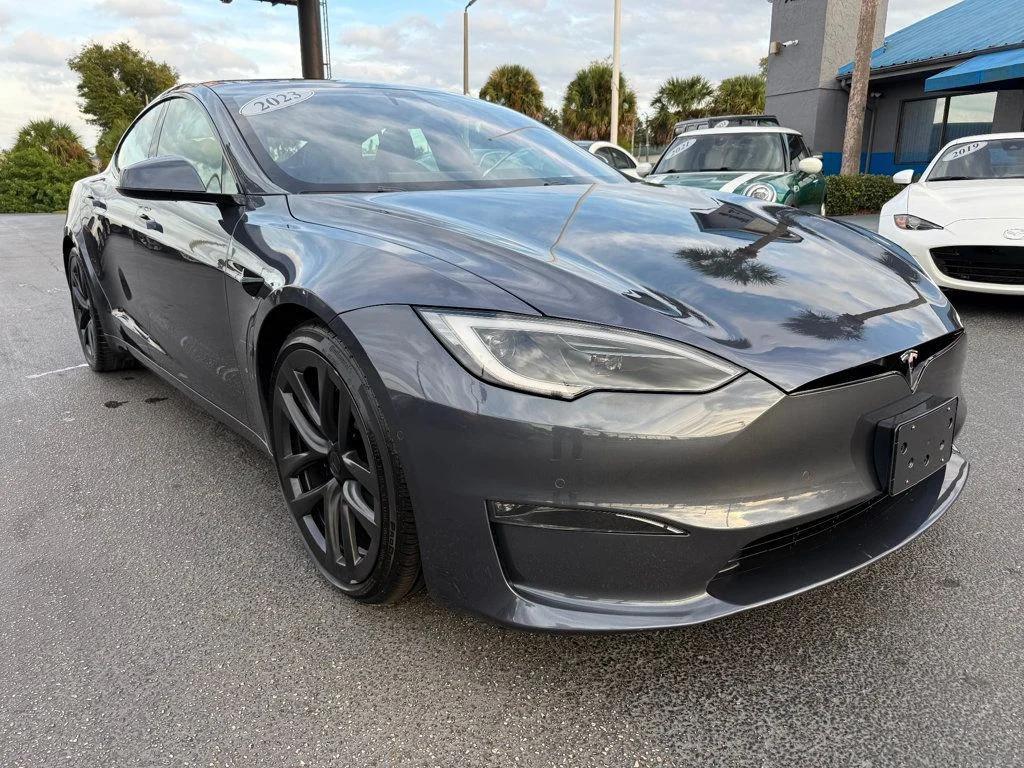 used 2023 Tesla Model S car, priced at $62,991