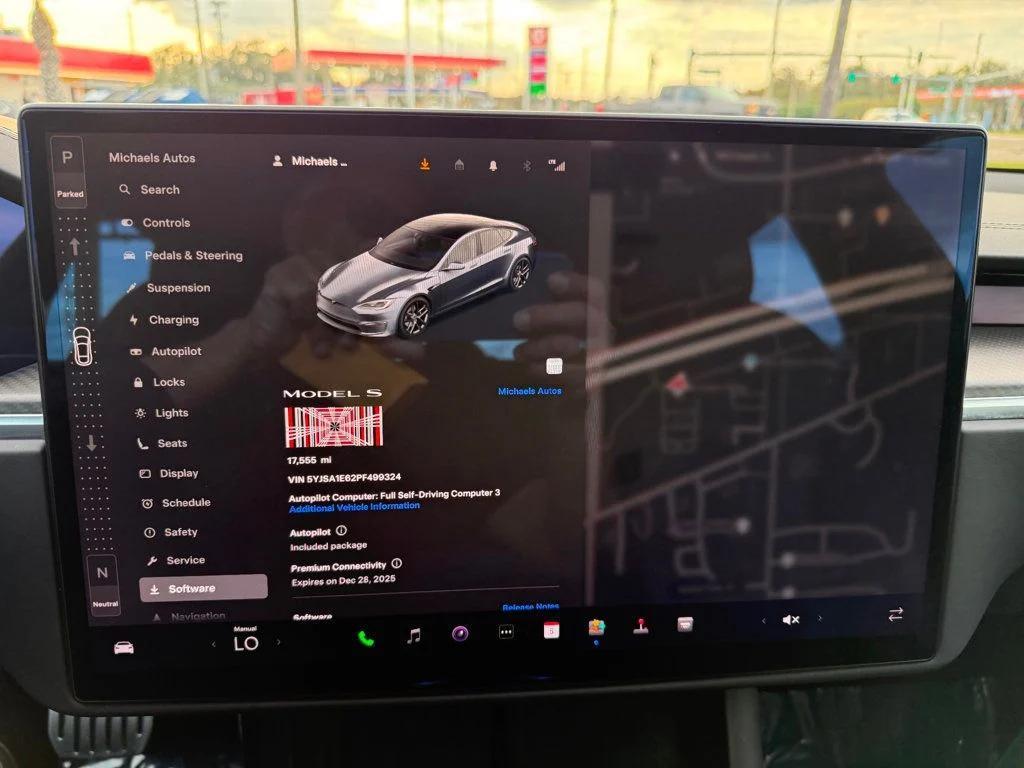 used 2023 Tesla Model S car, priced at $62,991