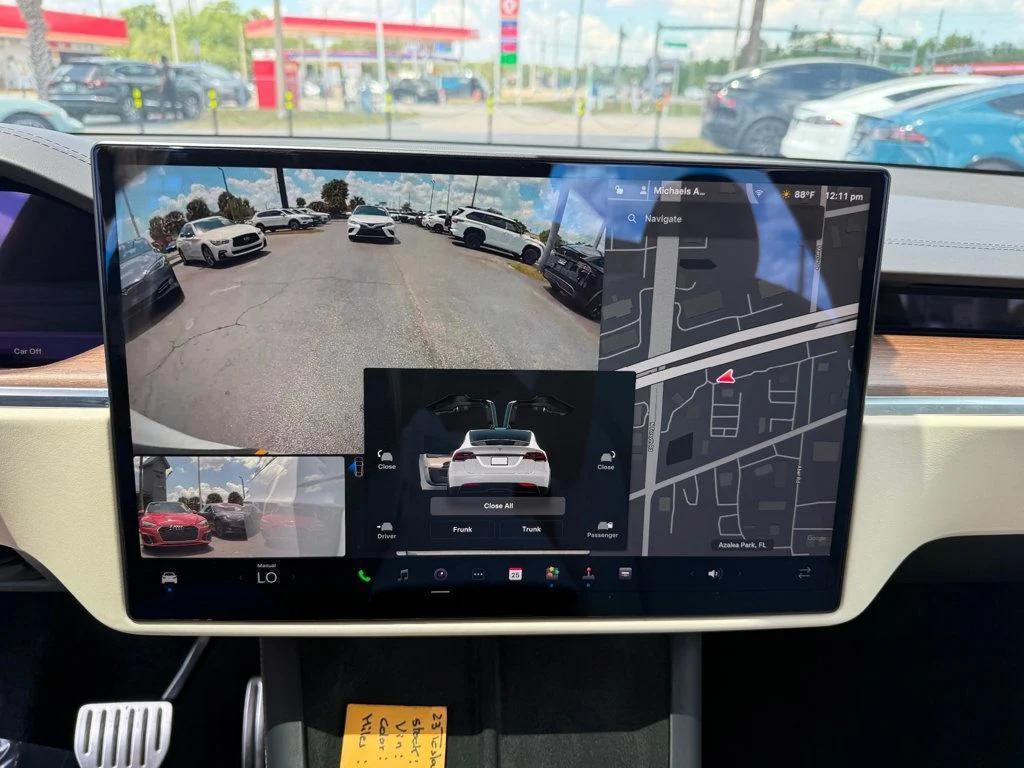 used 2023 Tesla Model X car, priced at $53,991
