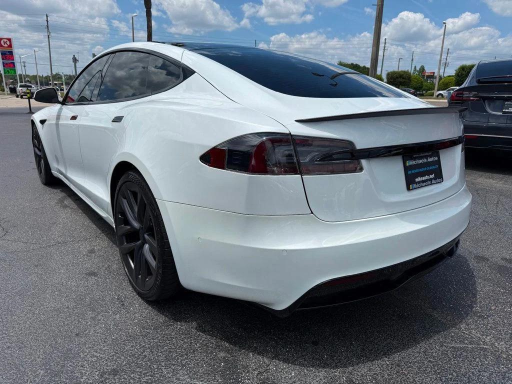 used 2021 Tesla Model S car, priced at $57,991