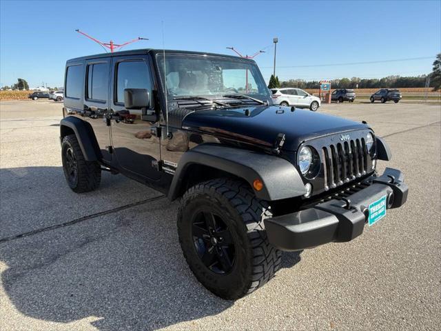 used 2016 Jeep Wrangler Unlimited car, priced at $19,980