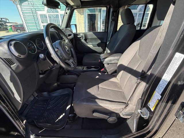 used 2016 Jeep Wrangler Unlimited car, priced at $19,980