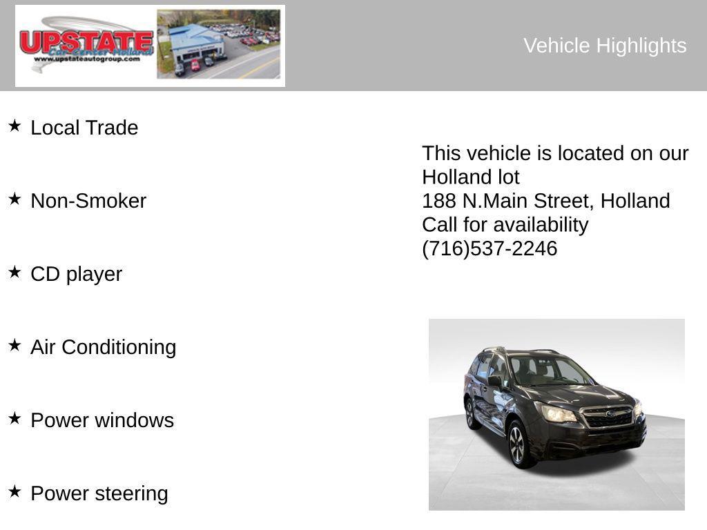 used 2018 Subaru Forester car, priced at $15,427