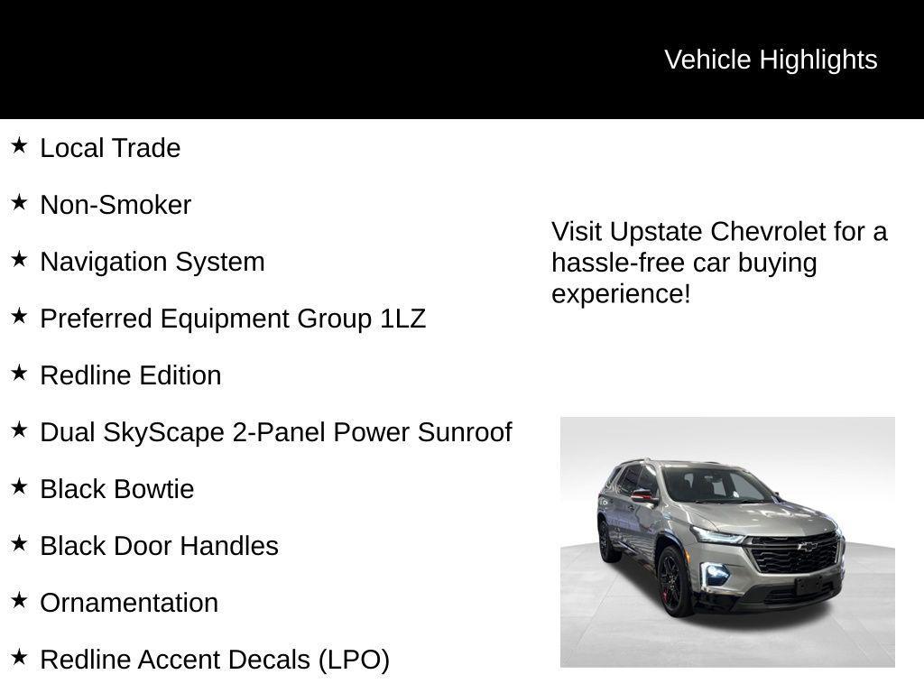 used 2023 Chevrolet Traverse car, priced at $33,884