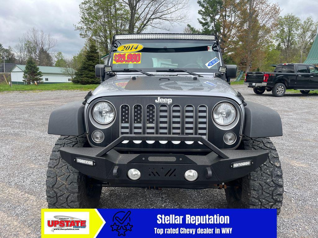 used 2014 Jeep Wrangler Unlimited car, priced at $21,677