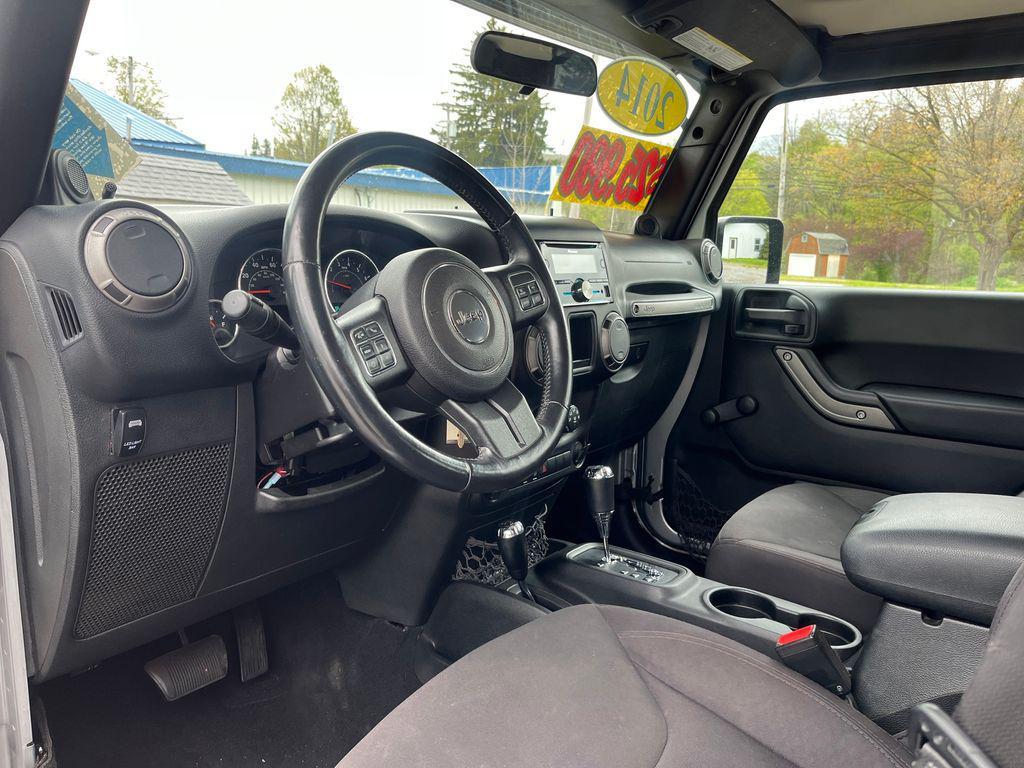 used 2014 Jeep Wrangler Unlimited car, priced at $21,677