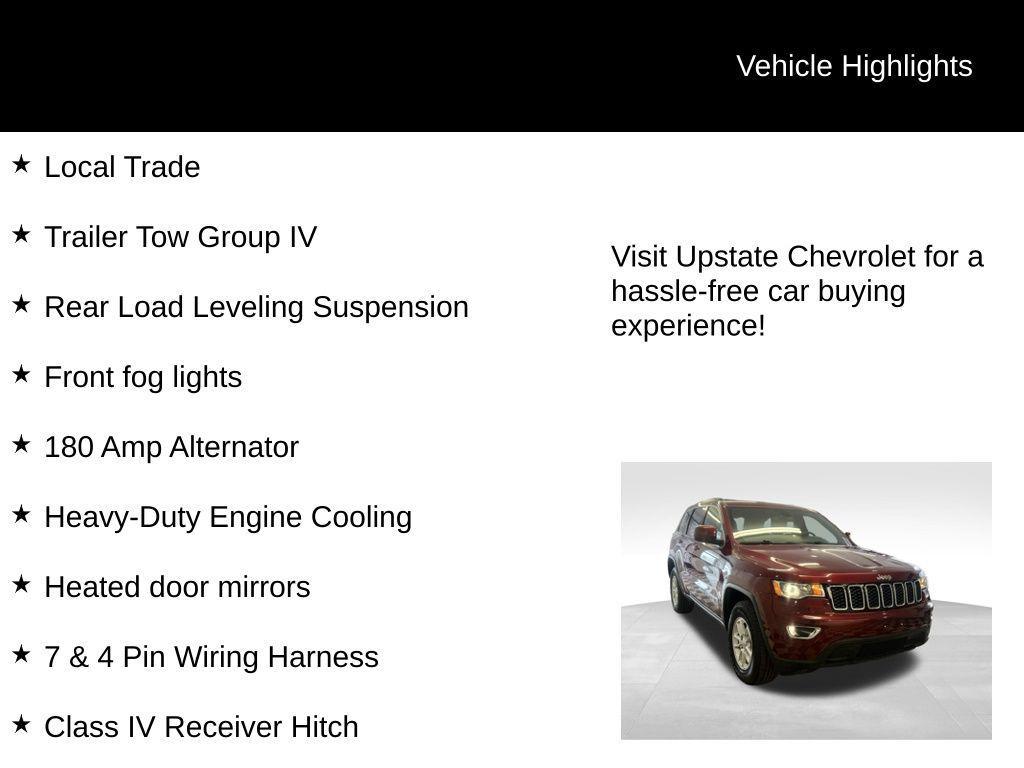 used 2020 Jeep Grand Cherokee car, priced at $21,989