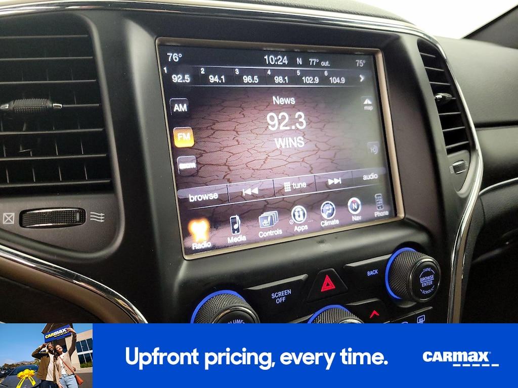 used 2016 Jeep Grand Cherokee car, priced at $15,998
