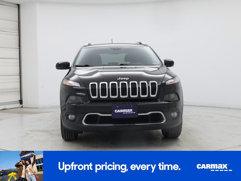 used 2017 Jeep Cherokee car, priced at $15,998