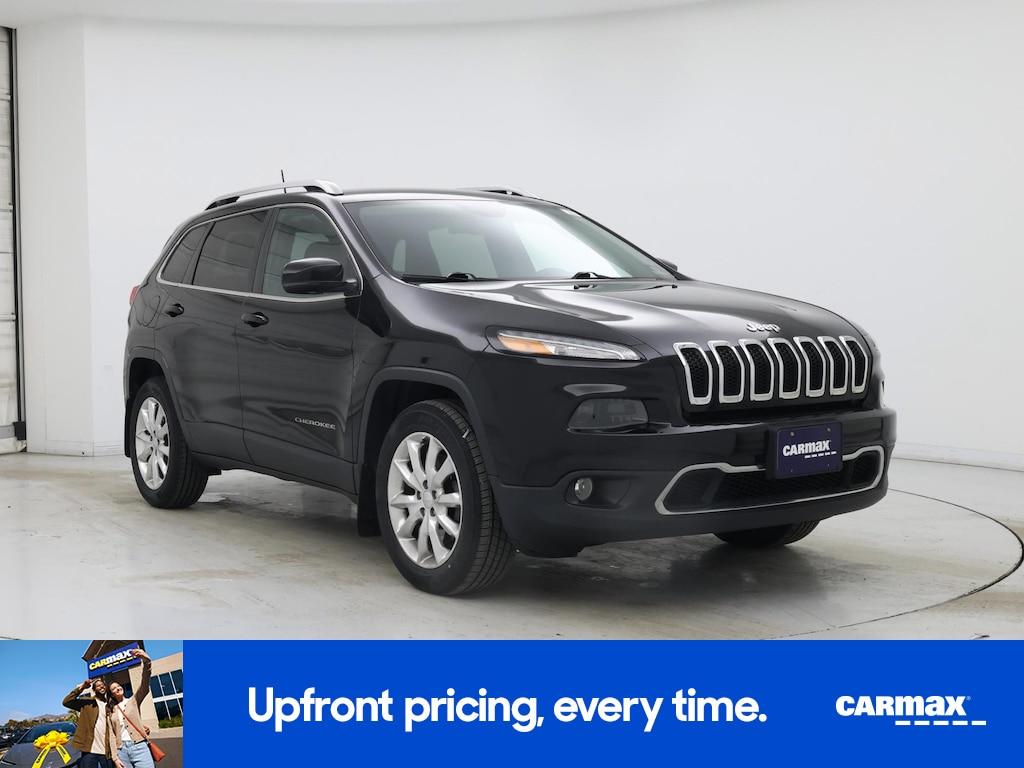 used 2017 Jeep Cherokee car, priced at $15,998