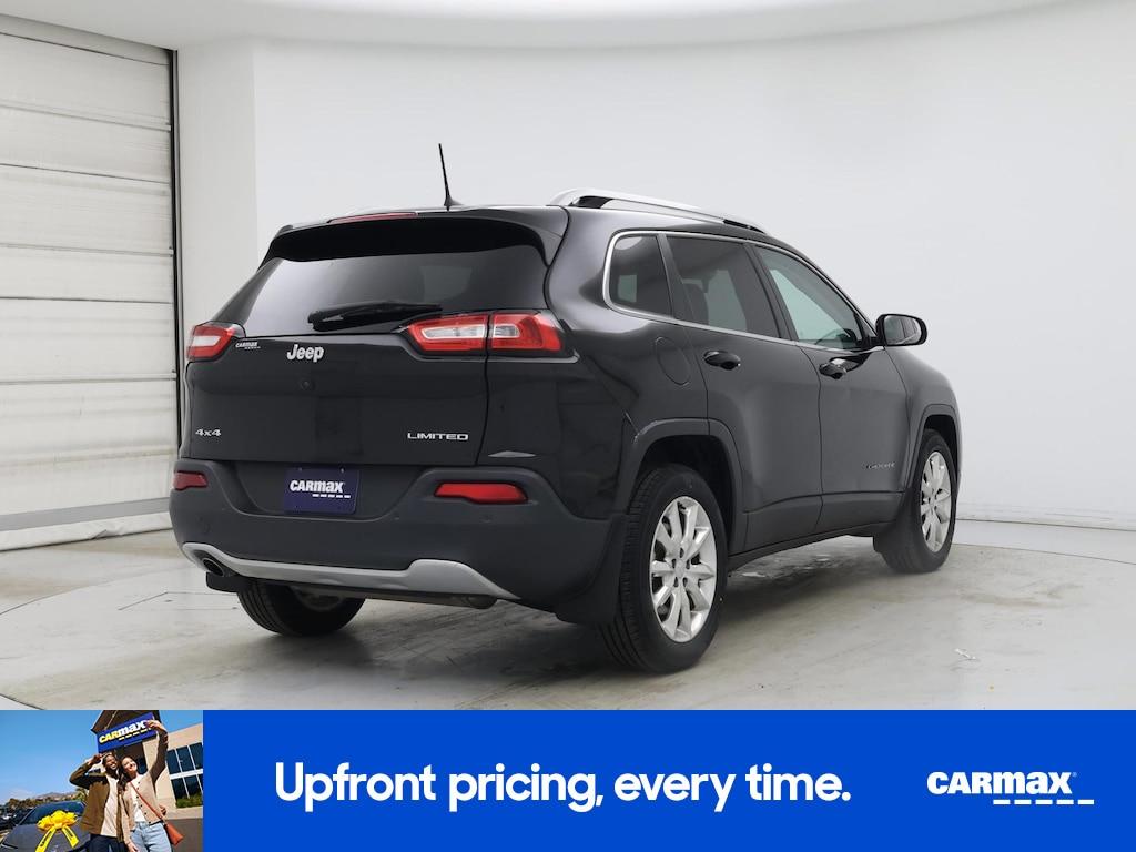 used 2017 Jeep Cherokee car, priced at $15,998