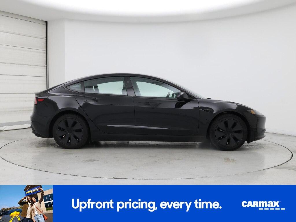 used 2025 Tesla Model 3 car, priced at $38,998