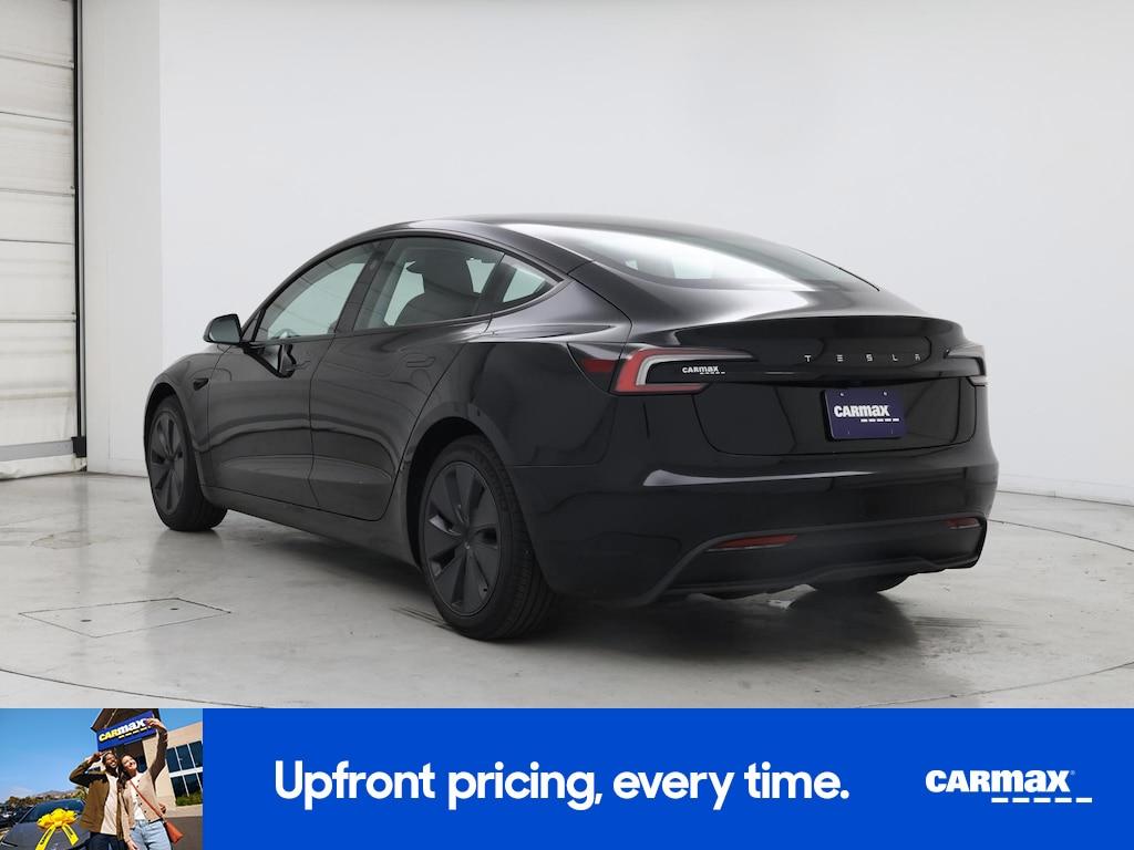 used 2025 Tesla Model 3 car, priced at $38,998