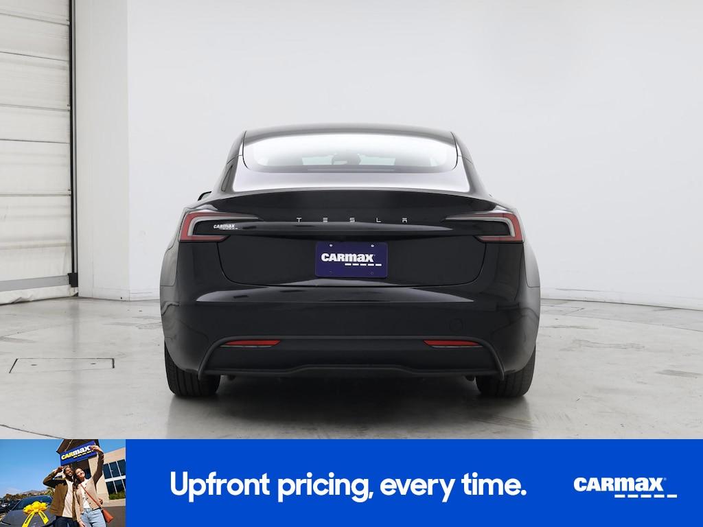 used 2025 Tesla Model 3 car, priced at $38,998