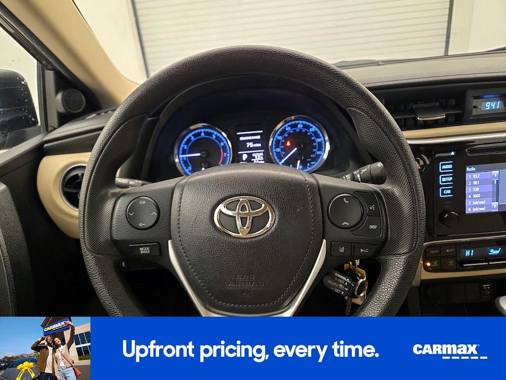 used 2017 Toyota Corolla car, priced at $18,998