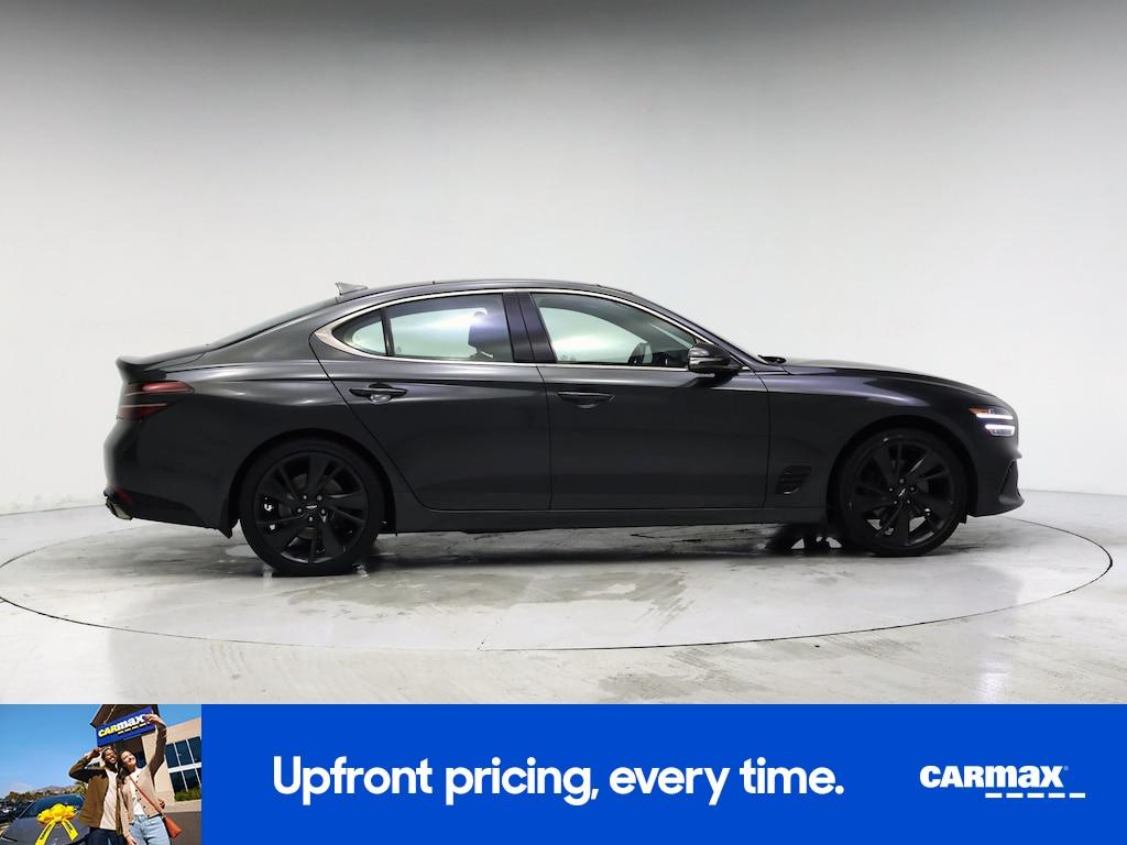 used 2023 Genesis G70 car, priced at $25,998