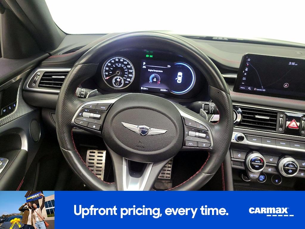 used 2023 Genesis G70 car, priced at $25,998